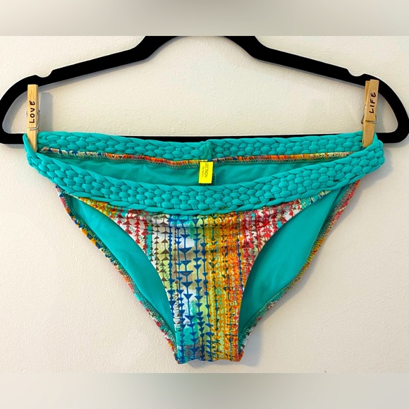 Raisins Other - 6/$25 
R Collection by Raisins, Bathing suit Bottoms, Teal w/Boho Print